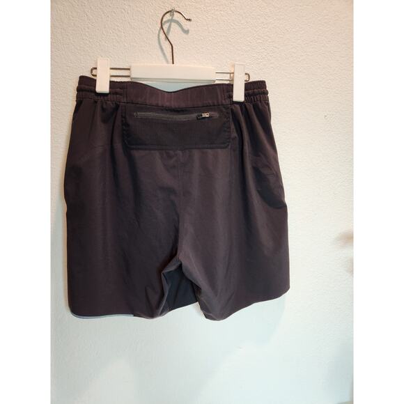 Lululemon Lite Speed 7" Shorts Black Linerless Men's Size M Waist 29 Run Gym EUC - Picture 2 of 5